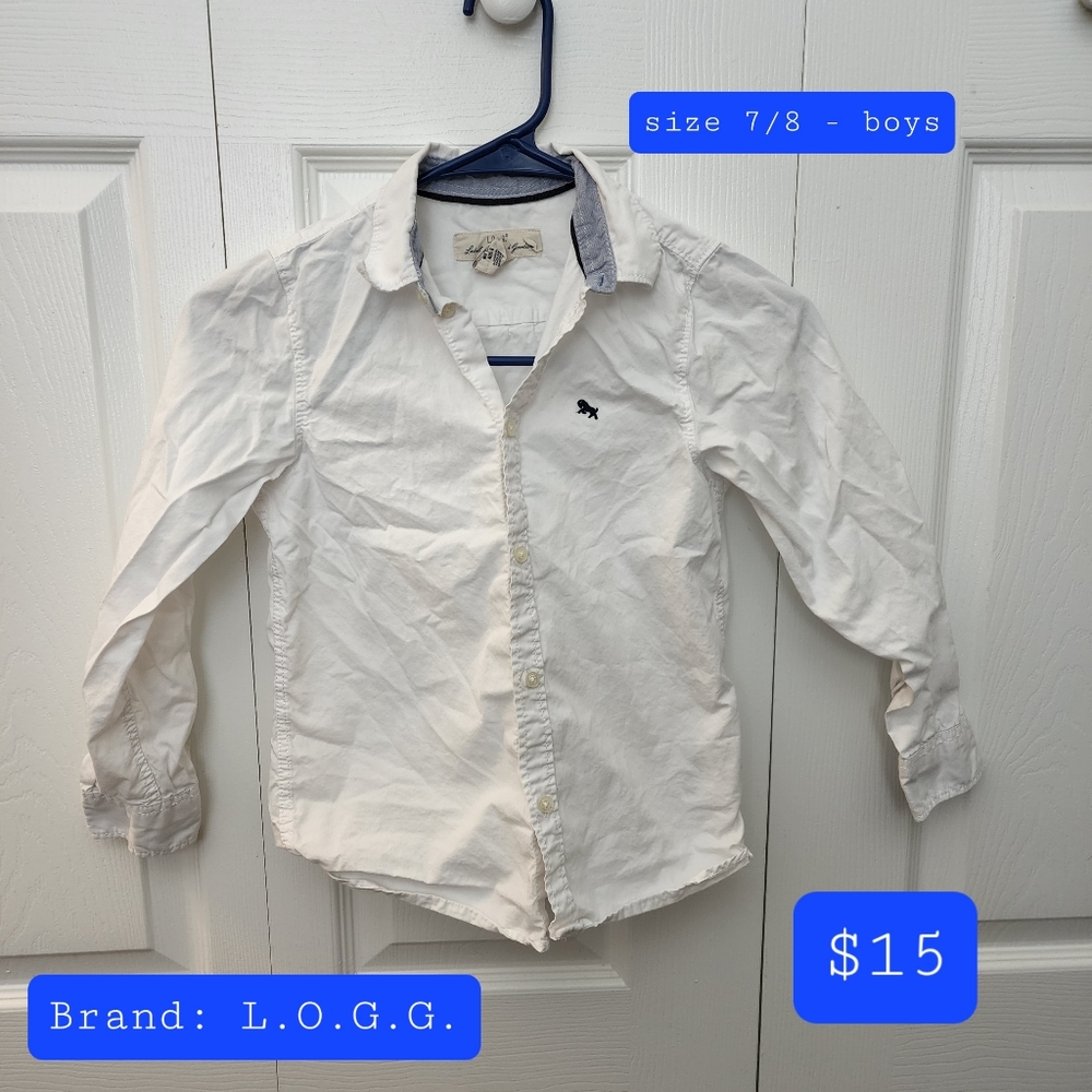 Bots Button Up - L.O.G.G.